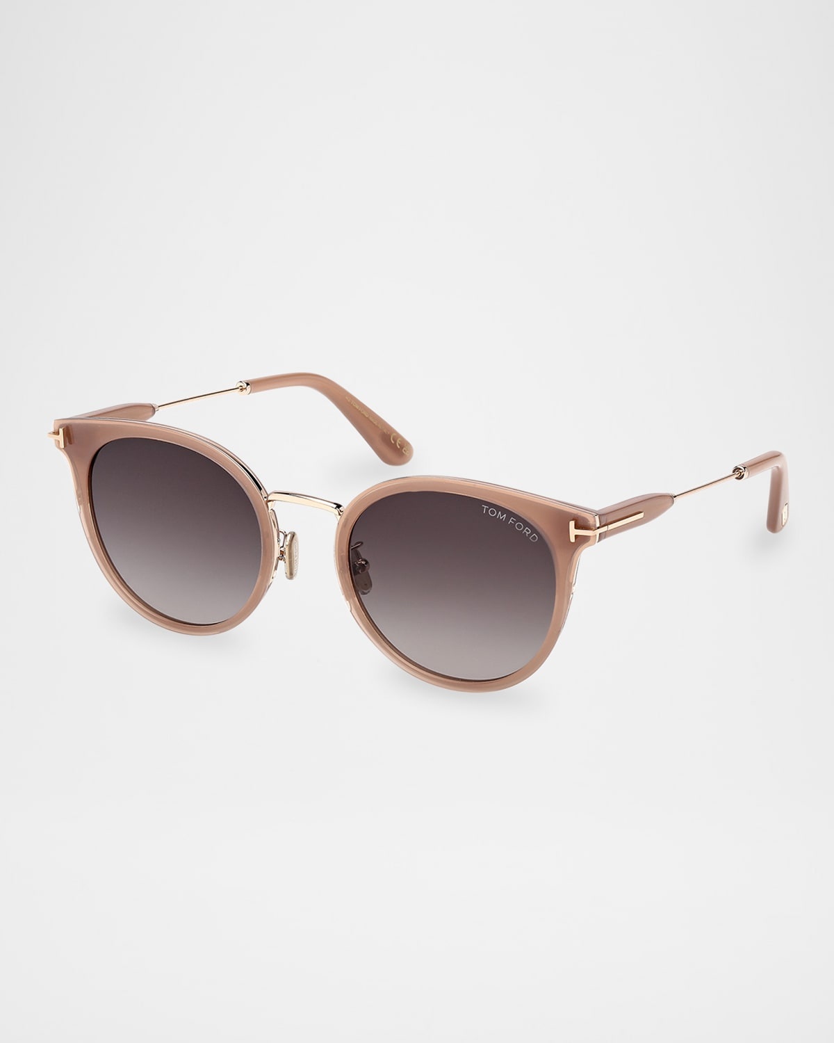 FT1244-KW Acetate Round Sunglasses - 3