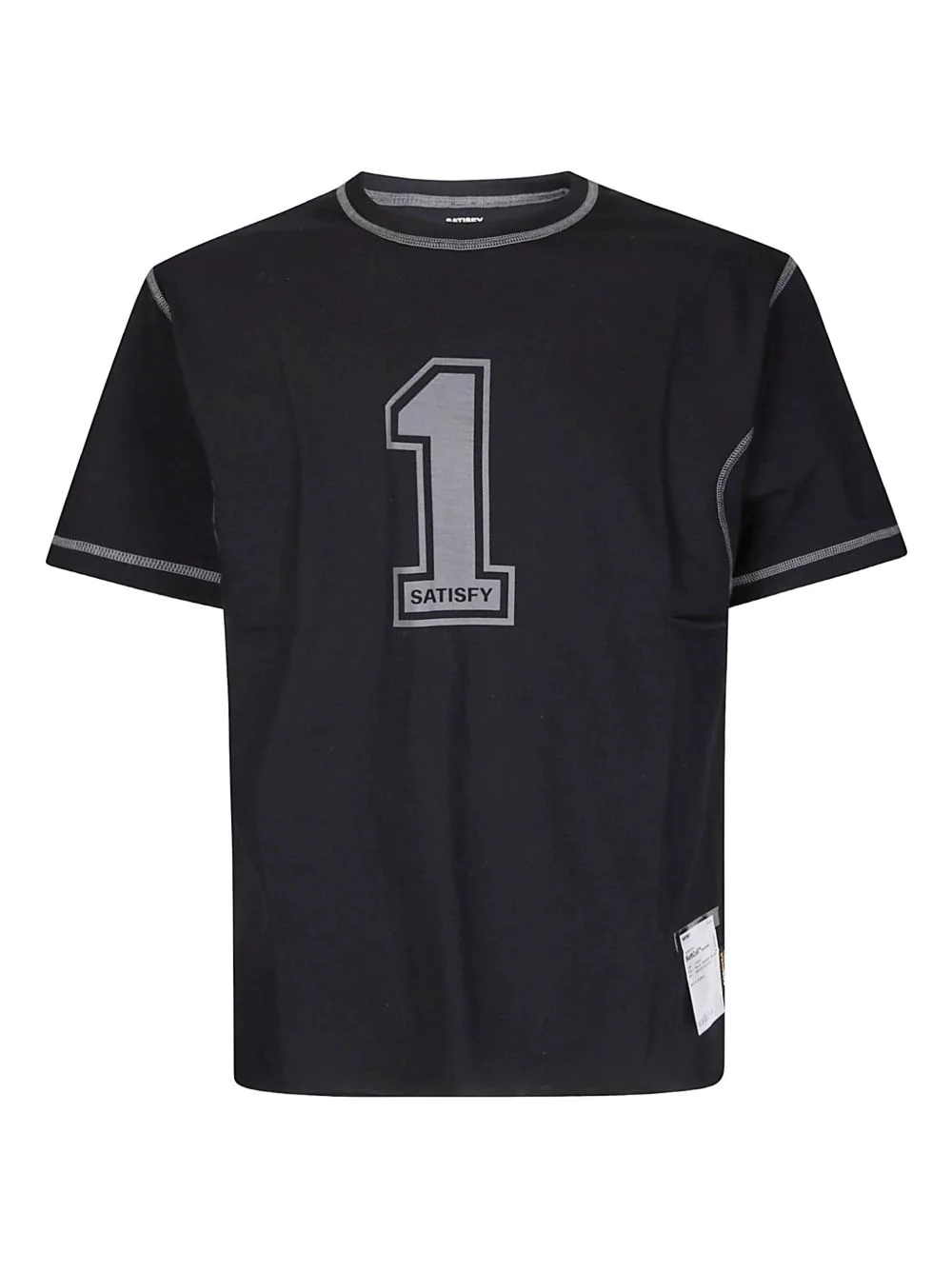 Softcell number-print T-Shirt - 1