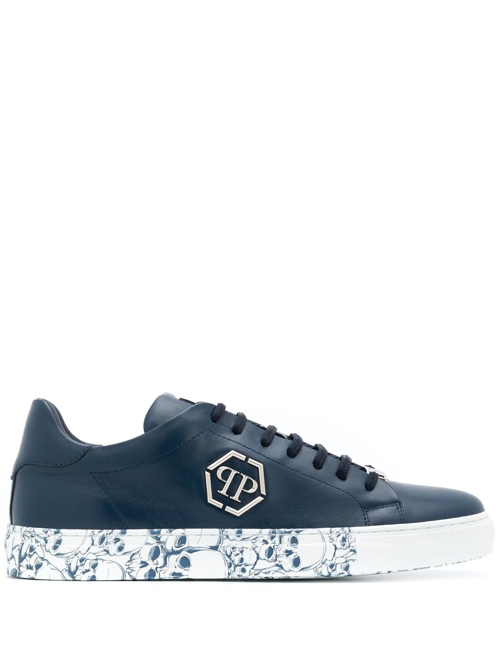 logo low-top sneakers - 1