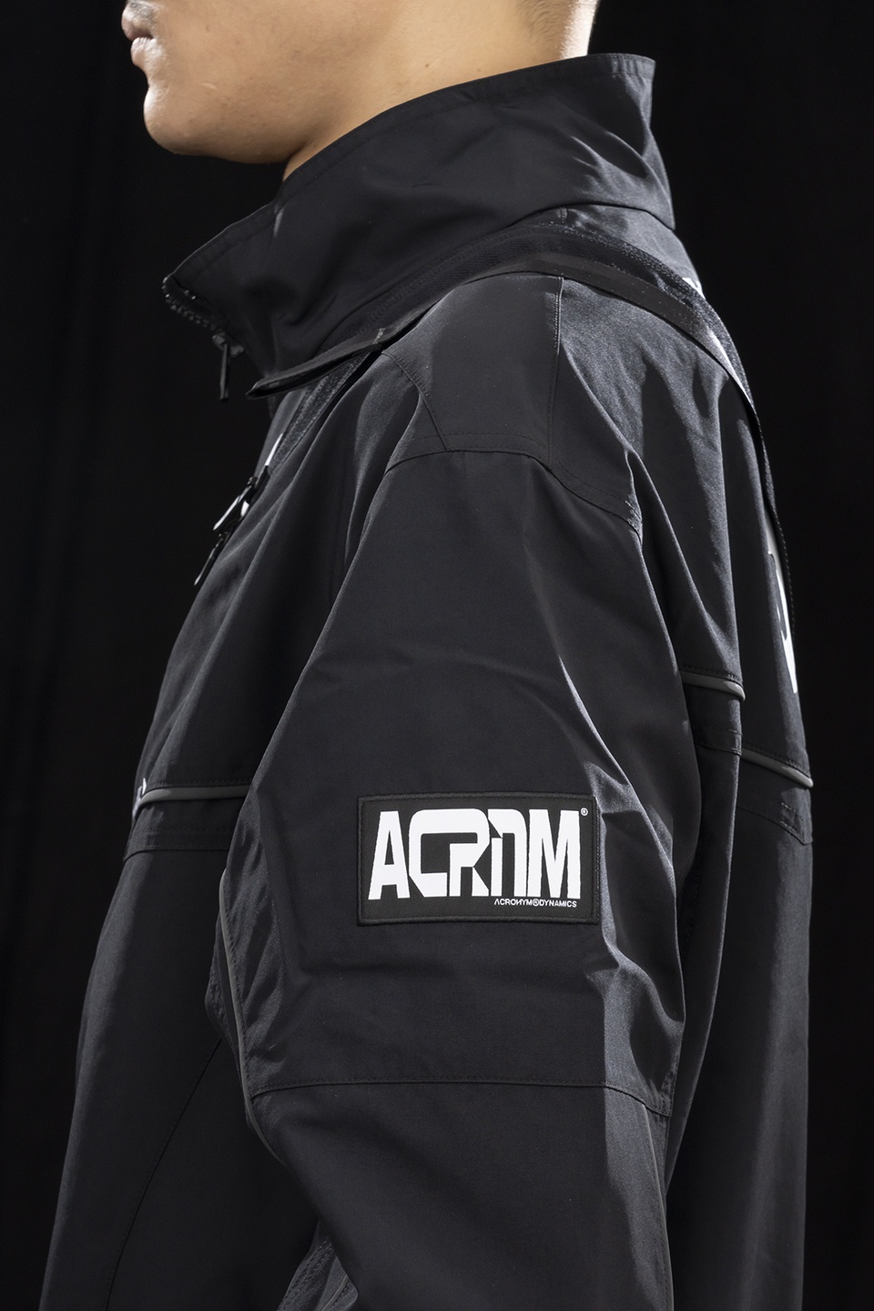 GGG-J2-010 Nike® Acronym® Track Jacket Woven Black/Black - 11