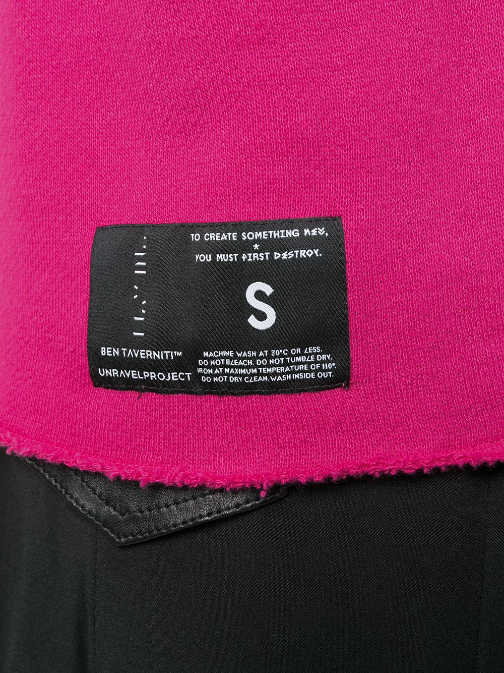 ripped detail hoodie - 5
