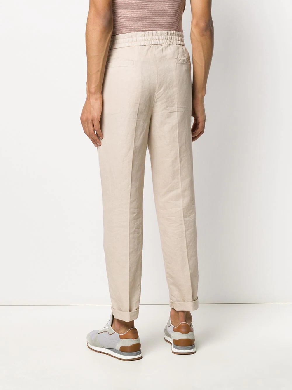 natural flax chinos - 4