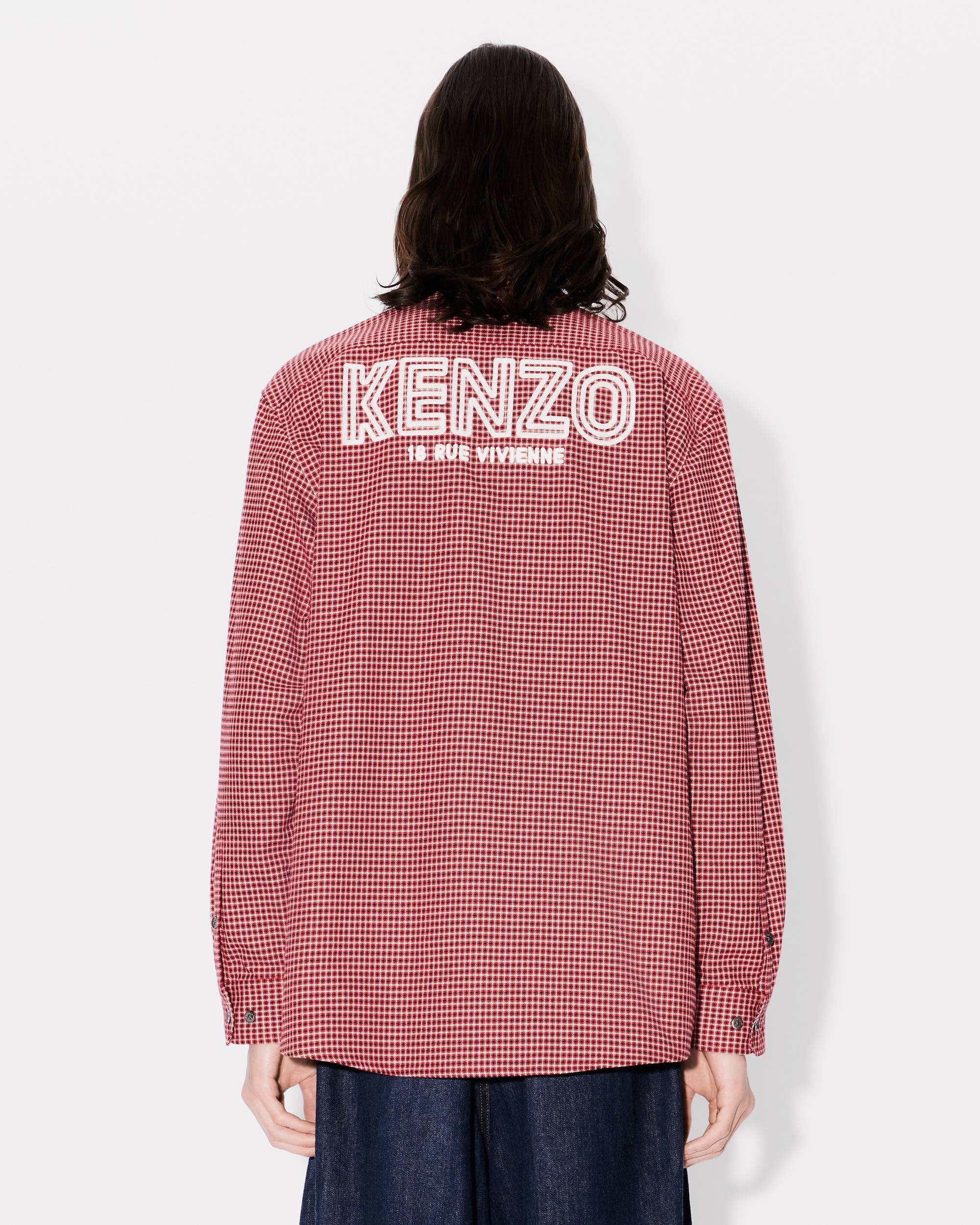 'KENZO Archive 1970' embroidered military shirt - 4