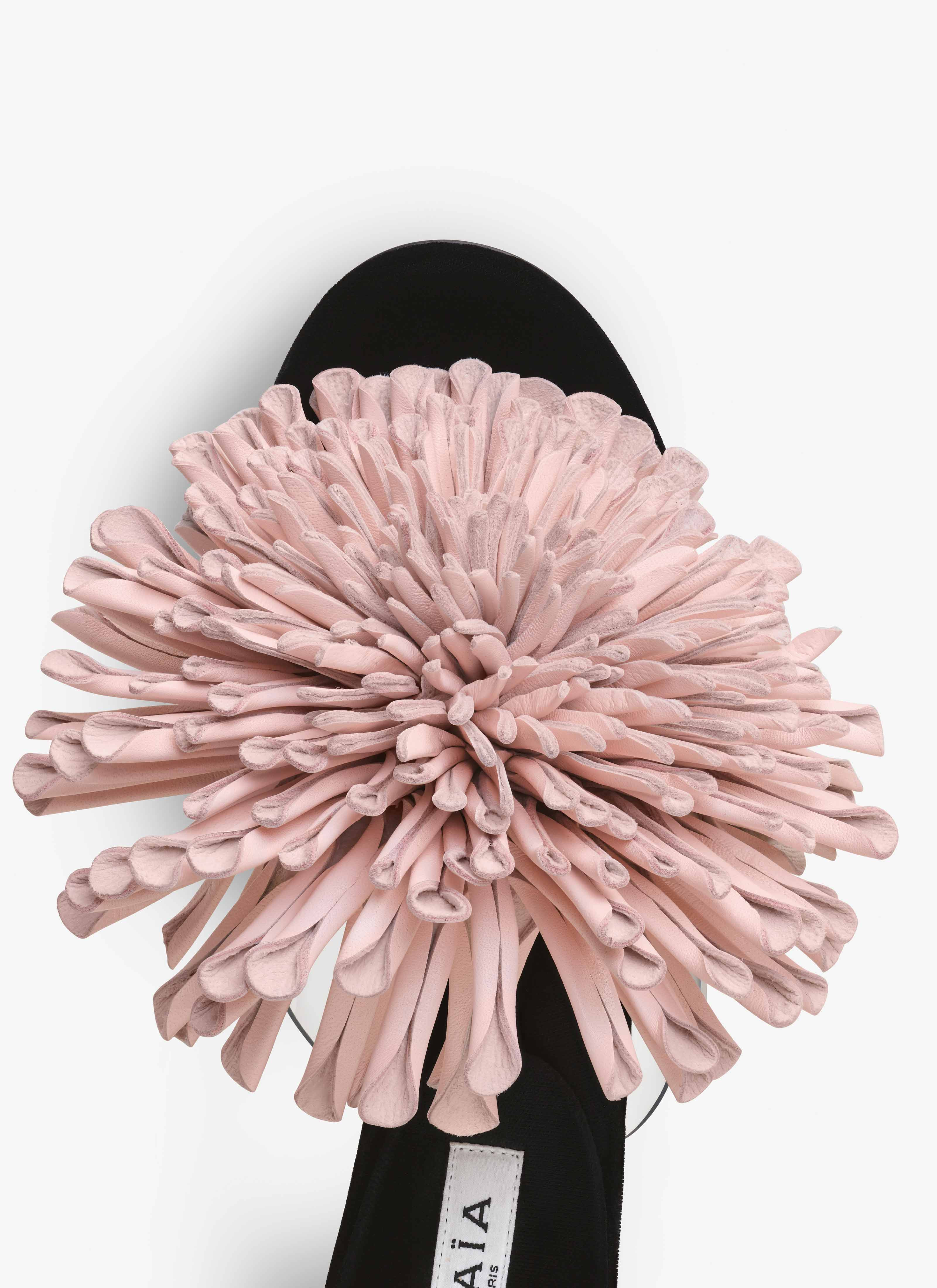 ASYMETRIC HEEL SANDALS IN LAMBSKIN - 4