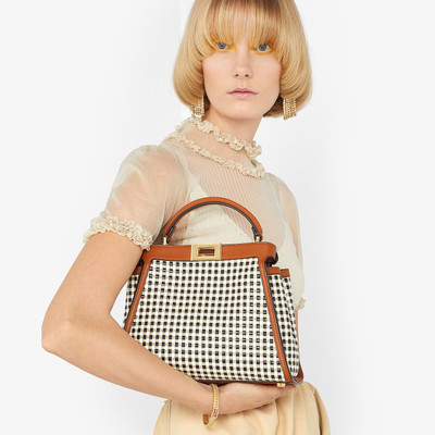 FENDI Check interlace bag outlook