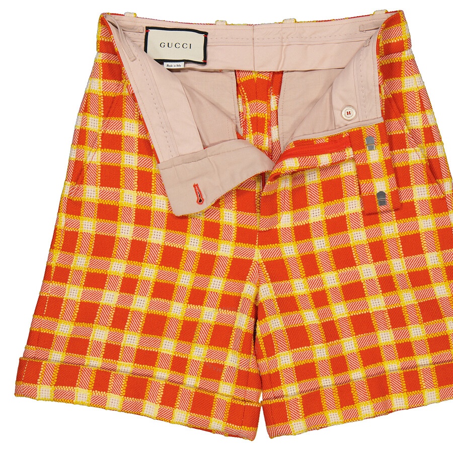 Gucci Check Tweed Shorts - 7