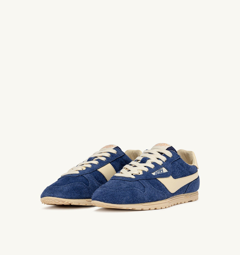 AUTRY SNEAKERS WINDSPIN IN SUEDE AND LEATHER COLOR INFINITO AND RUTABAGA outlook