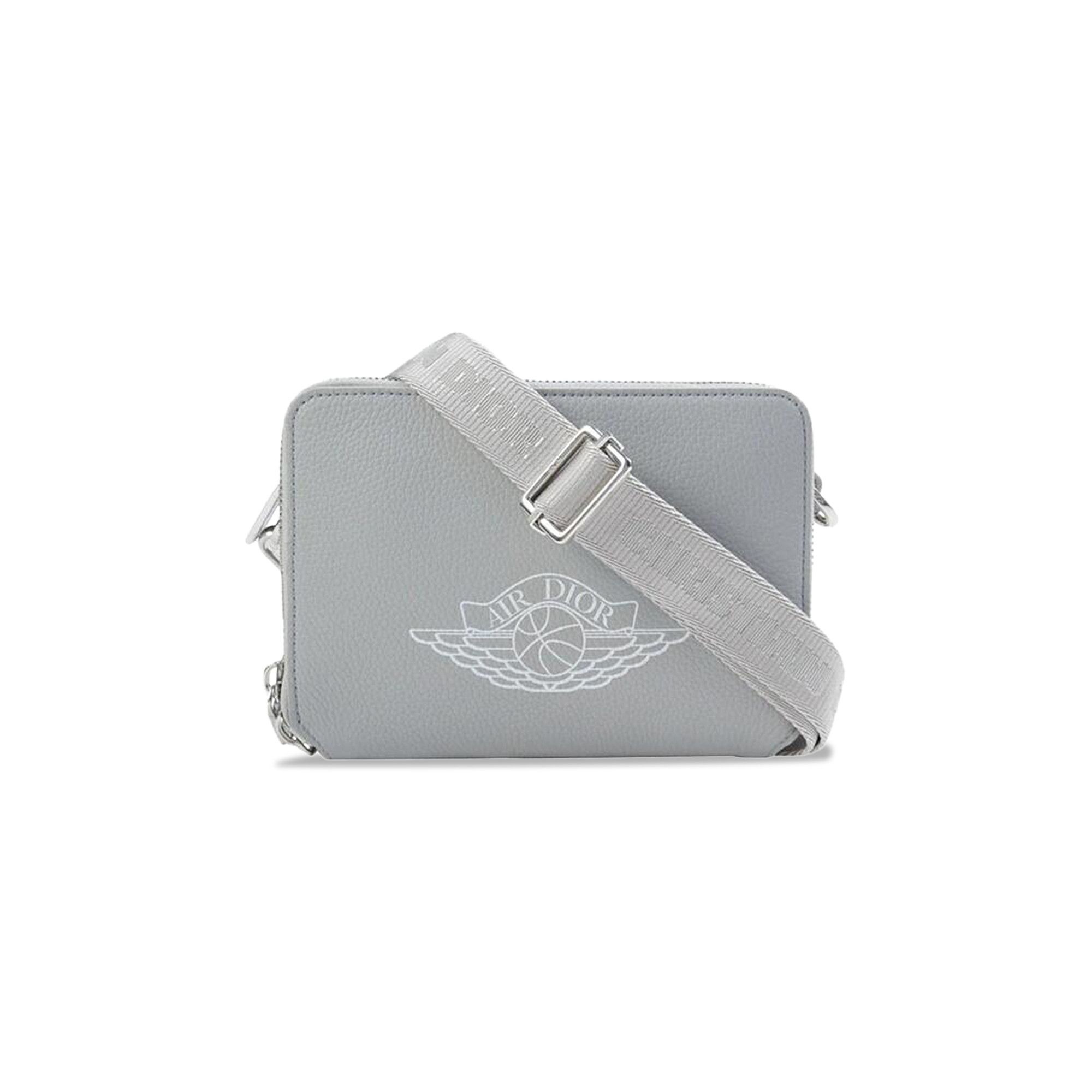 Dior x Air Jordan Wings Messenger Bag 'Grey' - 1