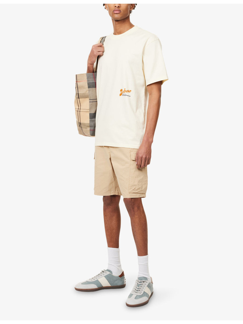 Barbour Terrain Graphic-Print Cotton T-Shirt outlook