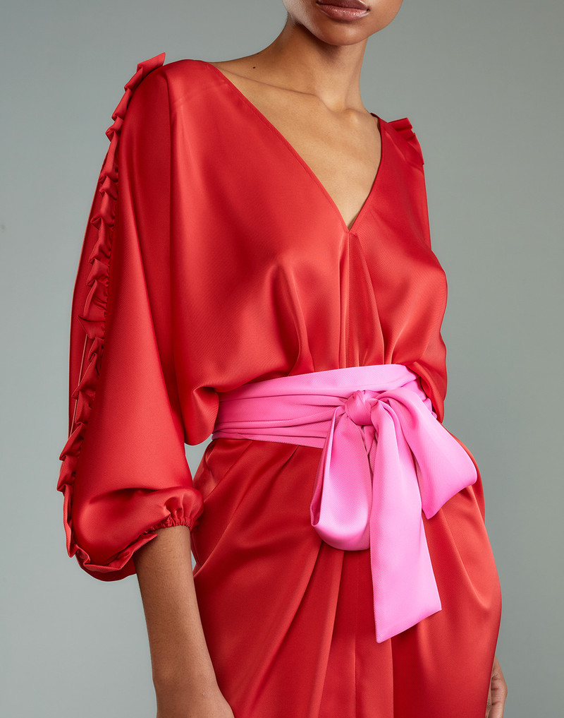 Dolman Sleeve Dance Dress 6