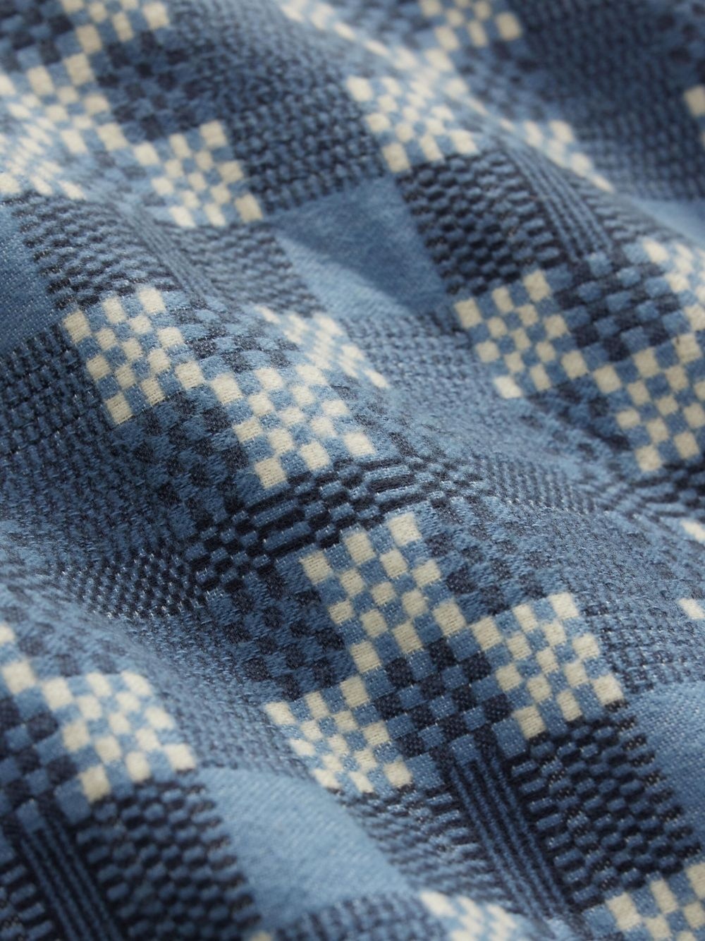 patterned-jacquard shirt - 3
