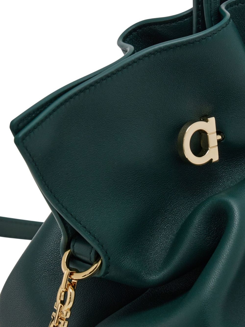 leather shoulder bag - 6