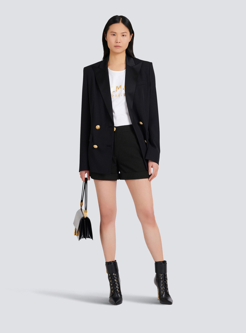 Balmain Cotton low-rise shorts outlook