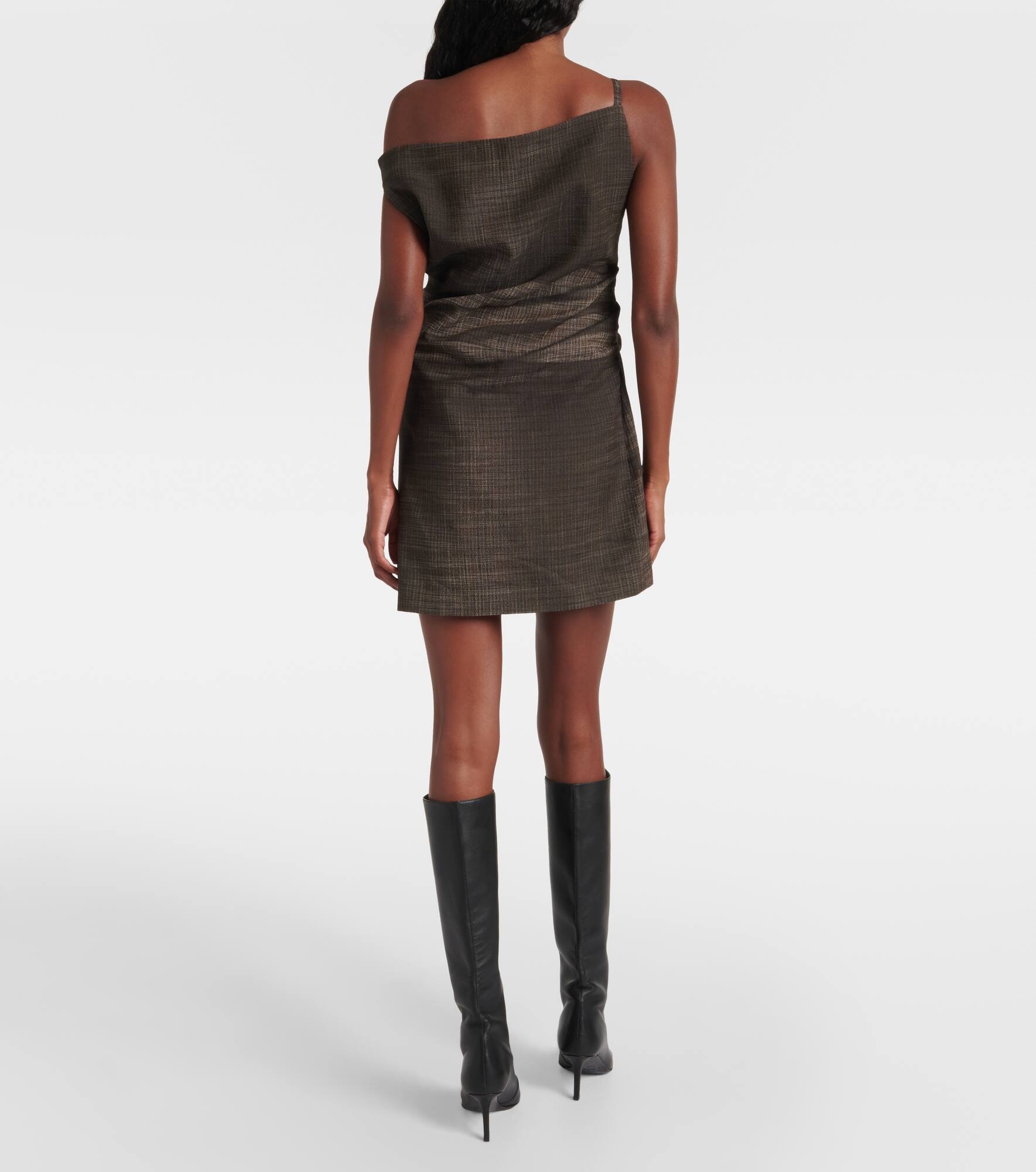 Dumella one-shoulder minidress - 3
