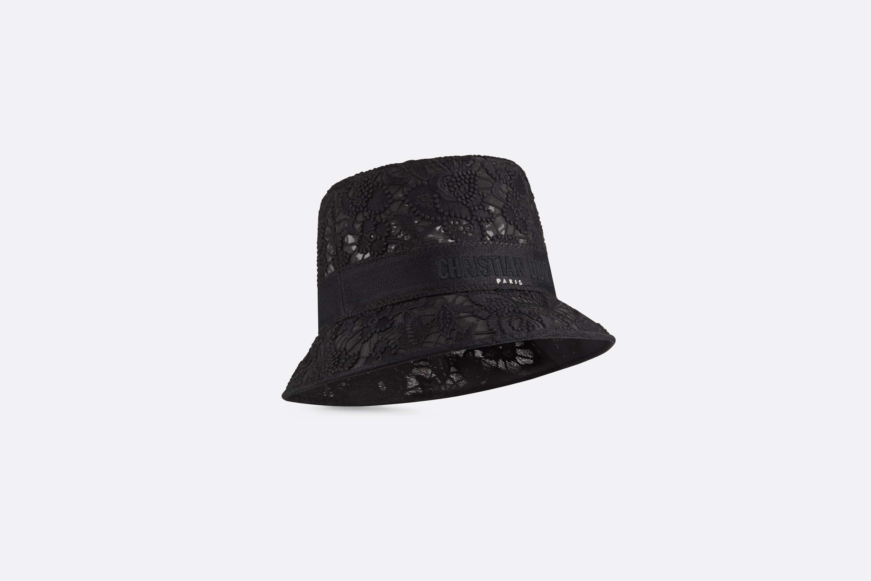 D-Bobby D-Lace Macramé Small Brim Bucket Hat - 1