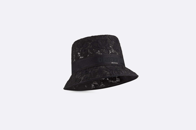 D-Bobby D-Lace Macramé Small Brim Bucket Hat 1