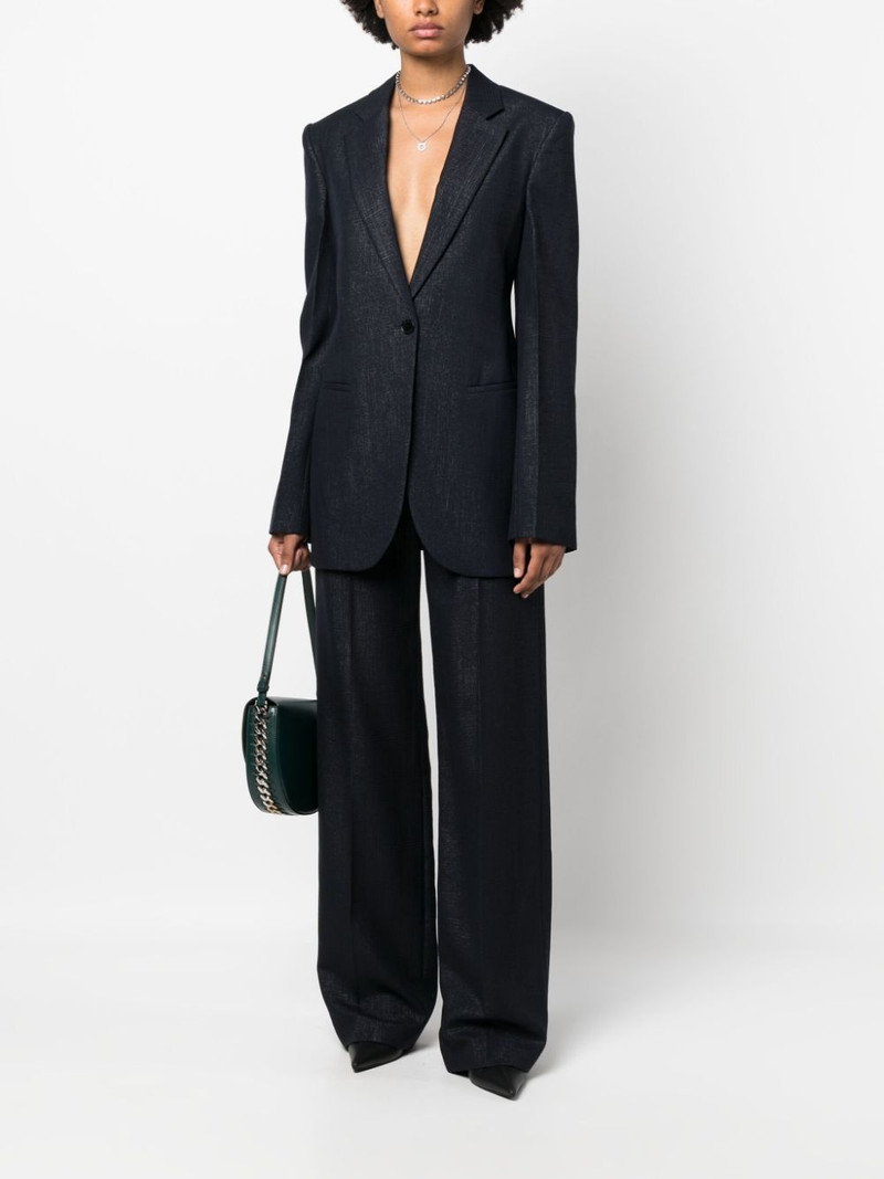 Stella McCartney high-waist straight trousers outlook