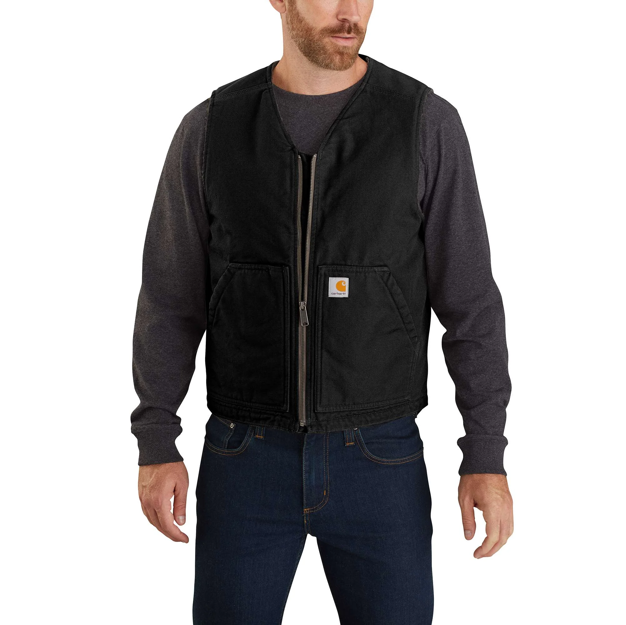 Washed Duck Rugged Vest - 1