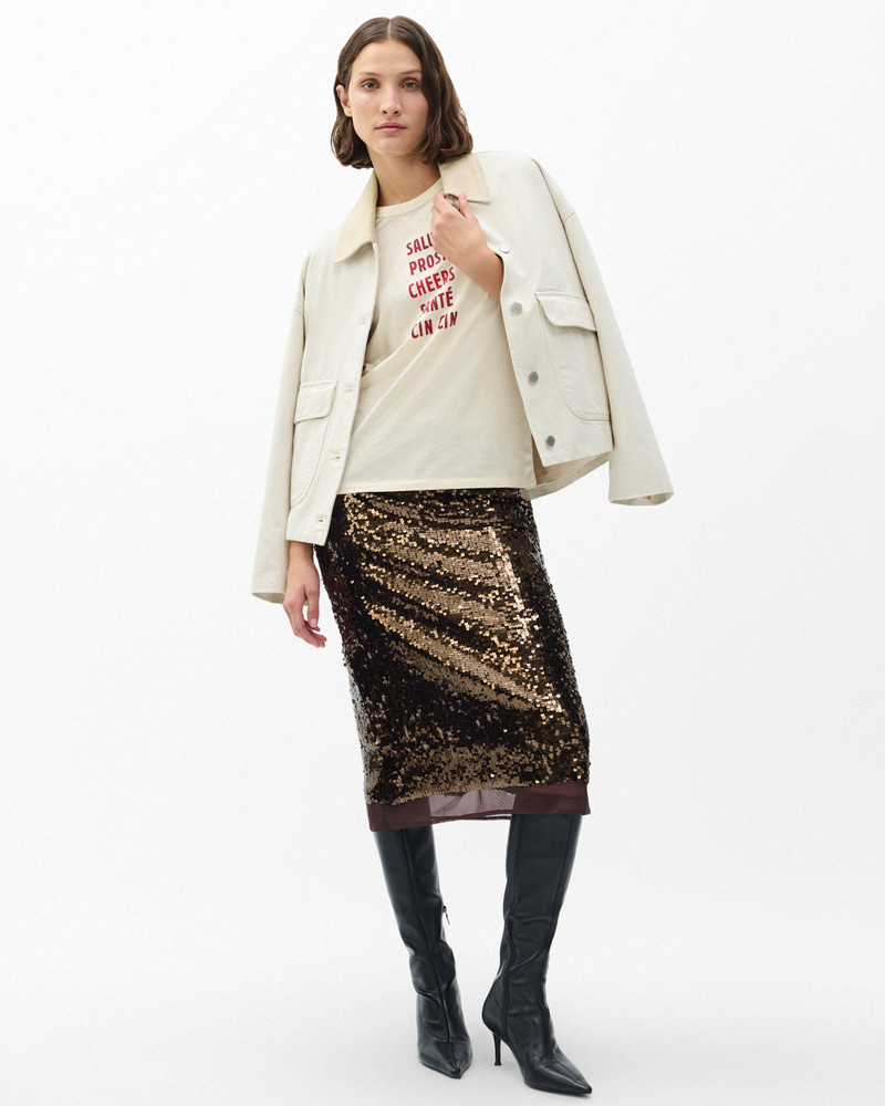Lucy Sequined Skirt 4