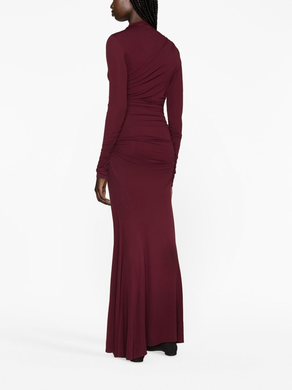 Africa gathered maxi dress - 3