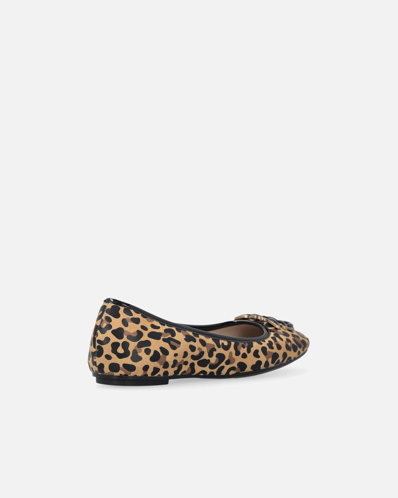 BALLERINAS WITH ANIMAL PRINT AND LOVE BIRDS LOGO 3