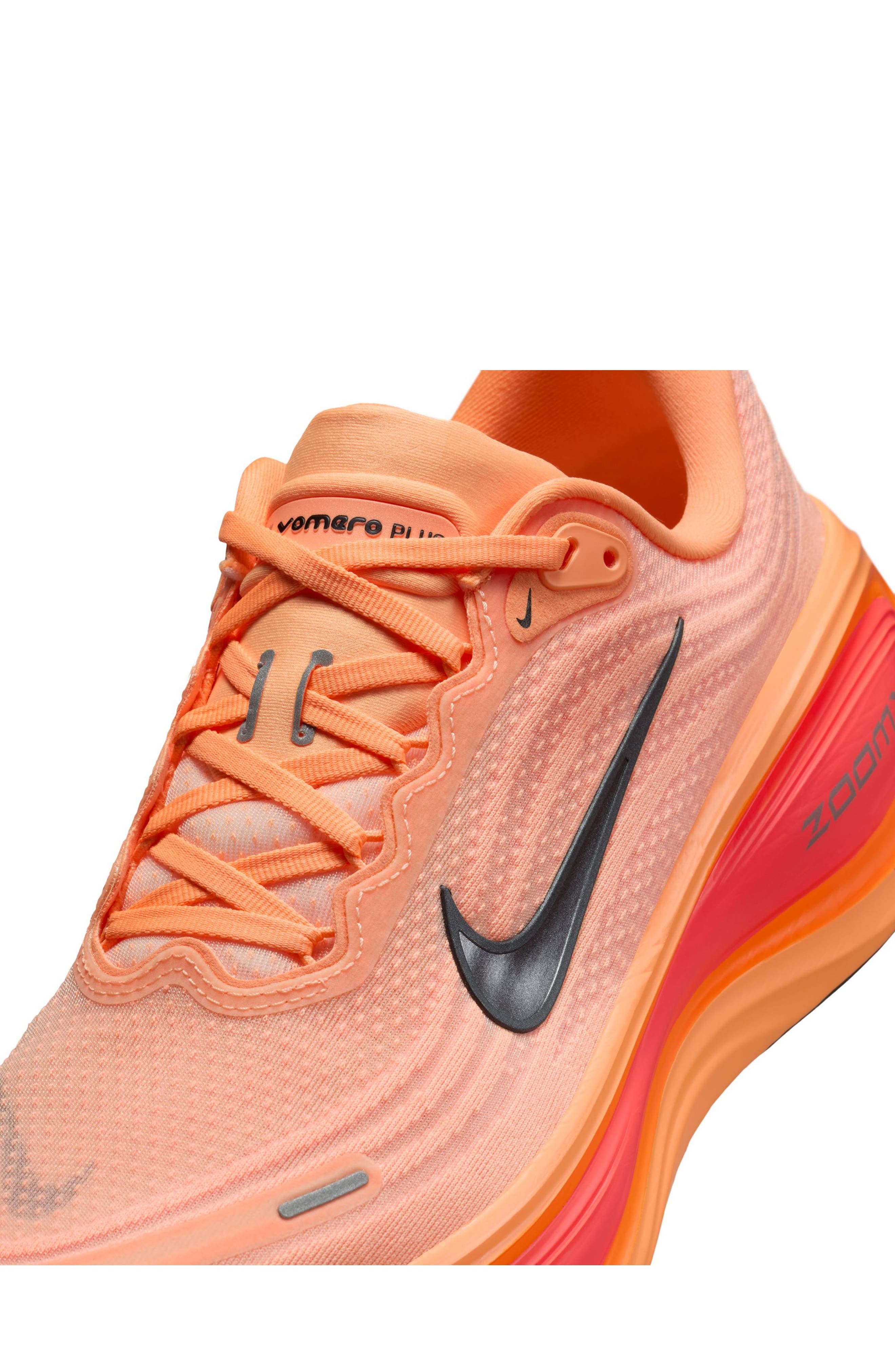 Nike Vomero Plus Running Shoe in Orange/Black at Nordstrom - 9