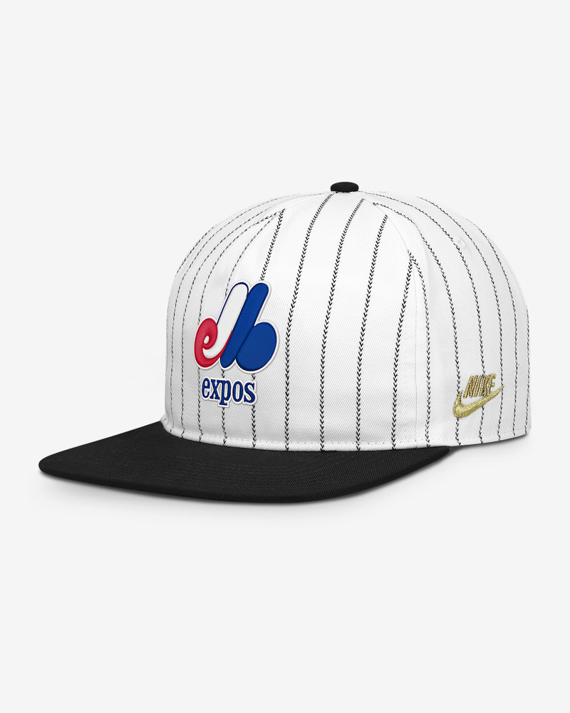 Montreal Expos Pro Men's Nike MLB Adjustable Hat 1