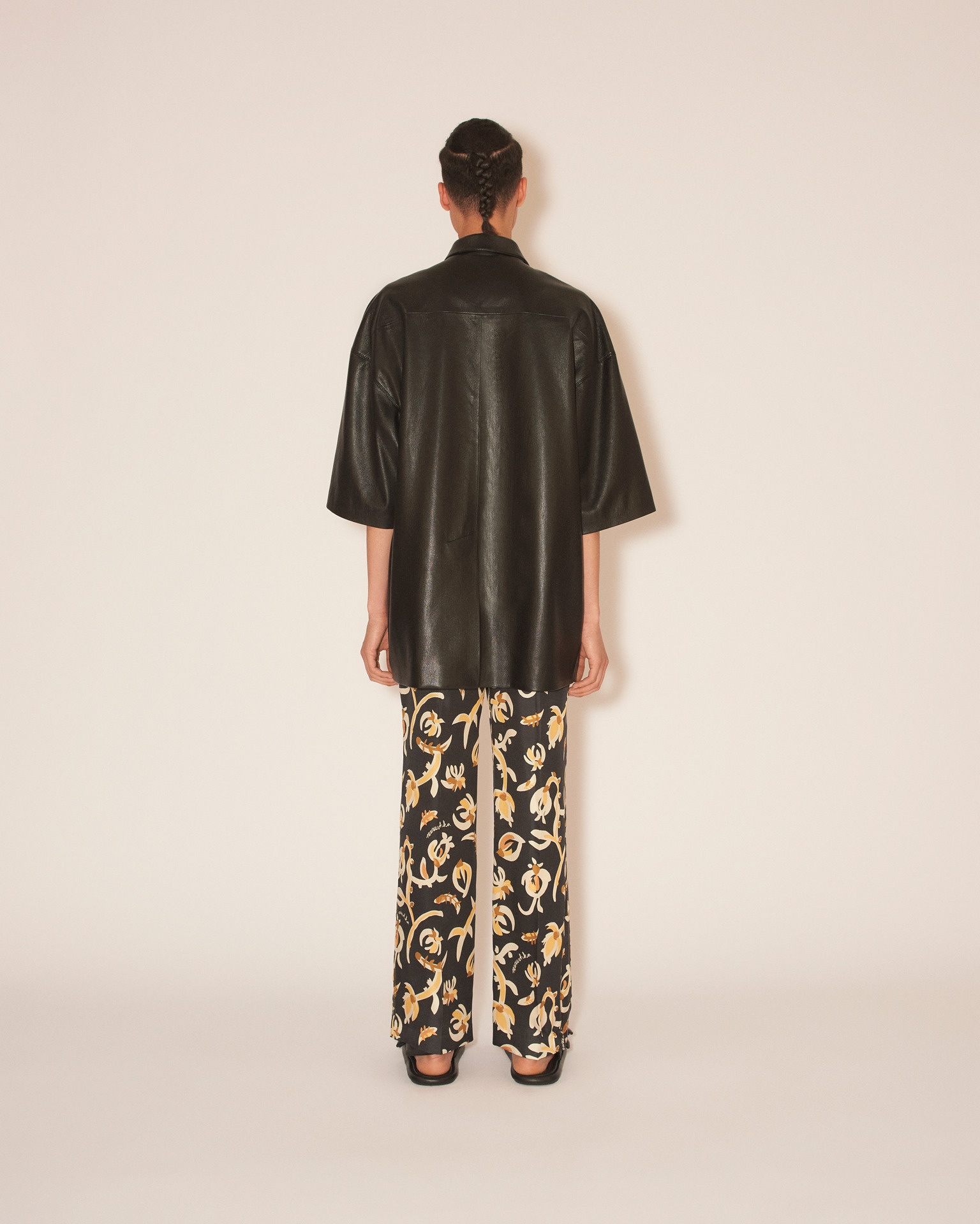 MILLO - Track pants - Naive floral black - 5