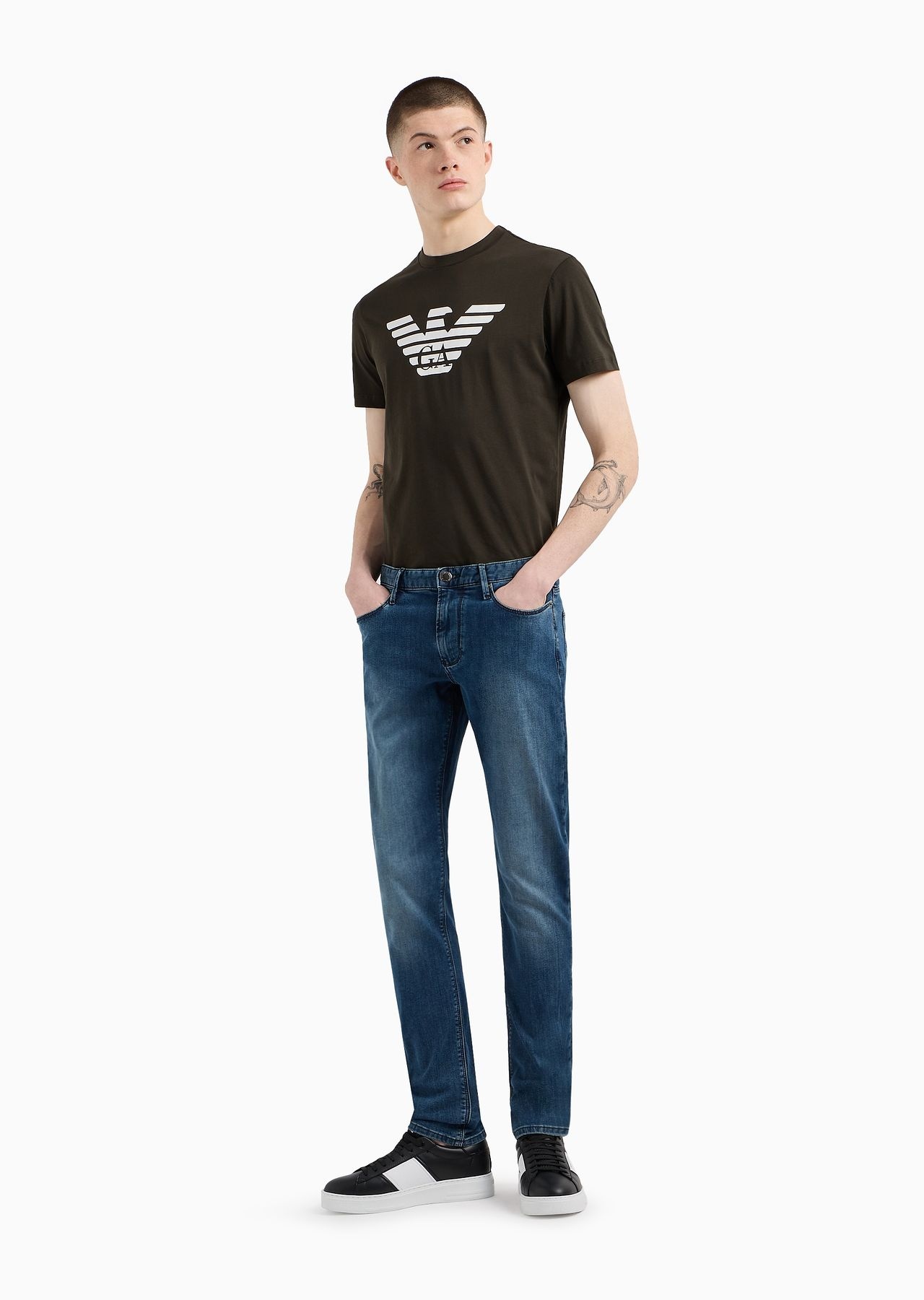 J06 Slim-fit jeans in comfort twill 9.5 oz denim - 4