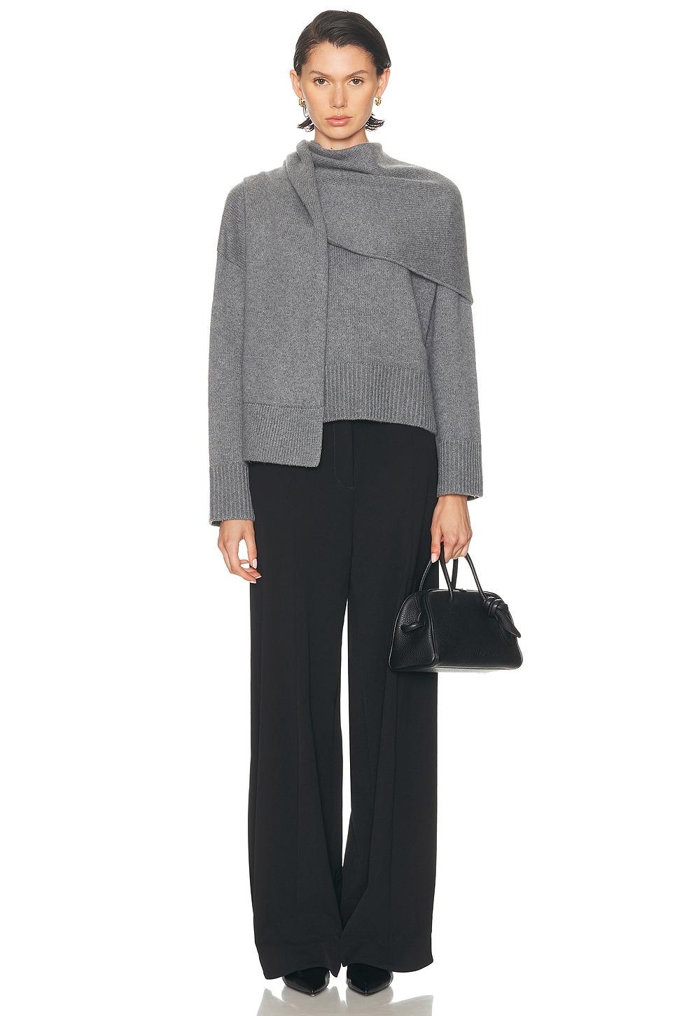 Elson Scarf Sweater - 5
