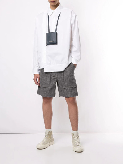 Wooyoungmi Divided asymmetric cotton shirt outlook