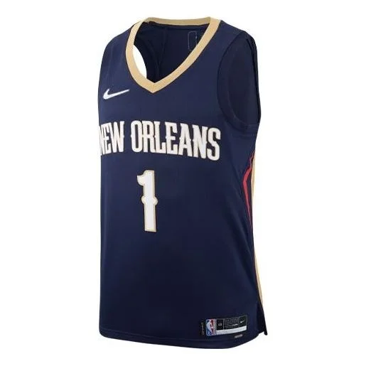 Nike NBA Retro Basketball Jersey/Vest new orleans pelicans . 1 Blue DB3581-419 - 1