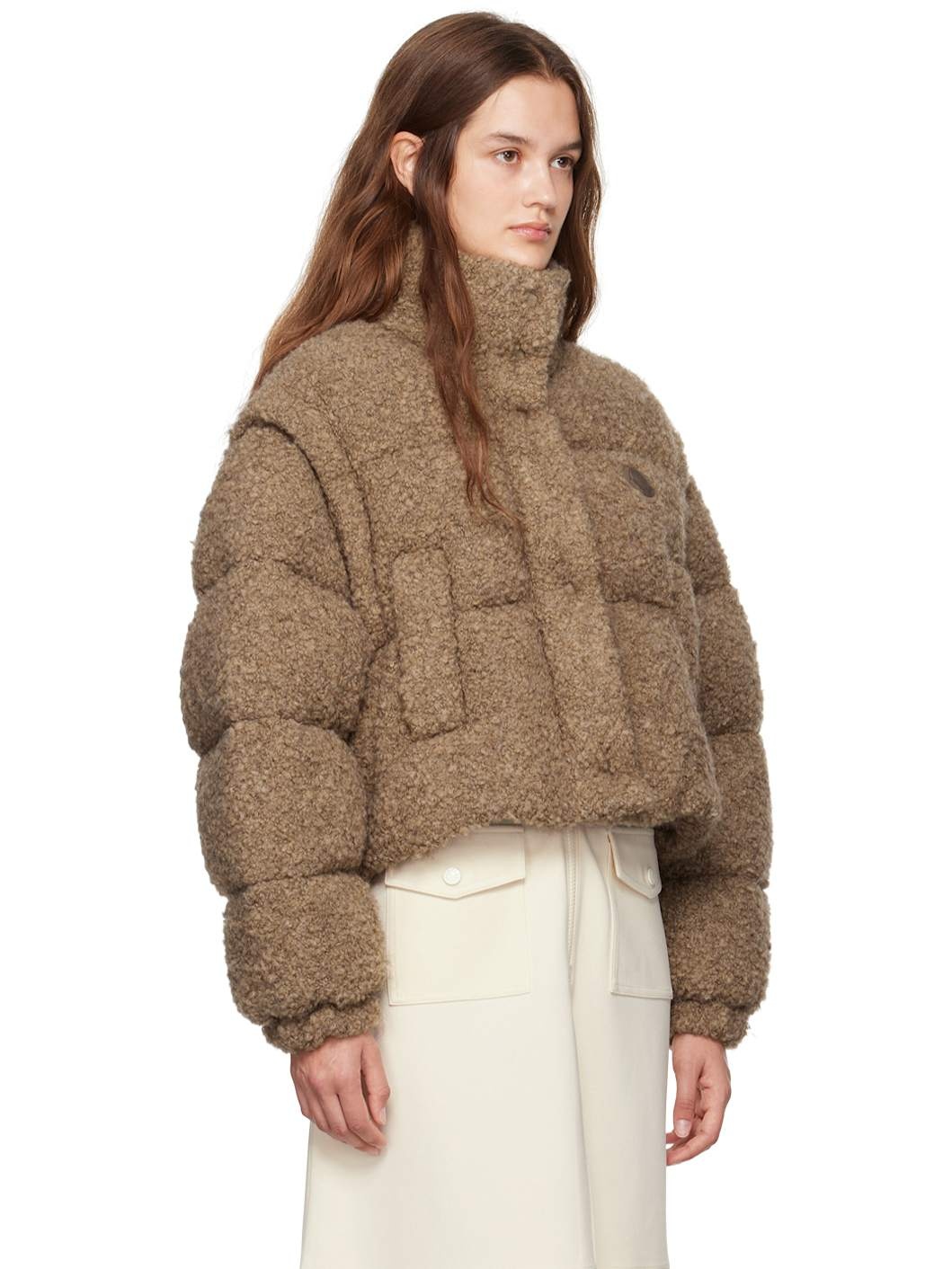 Beige Cytinelle Down Jacket - 2
