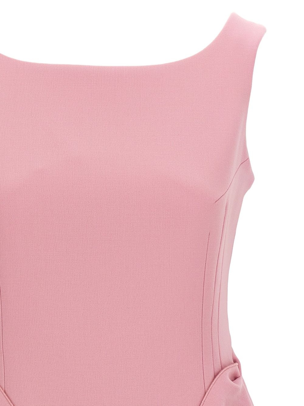 rose-detail dress - 3