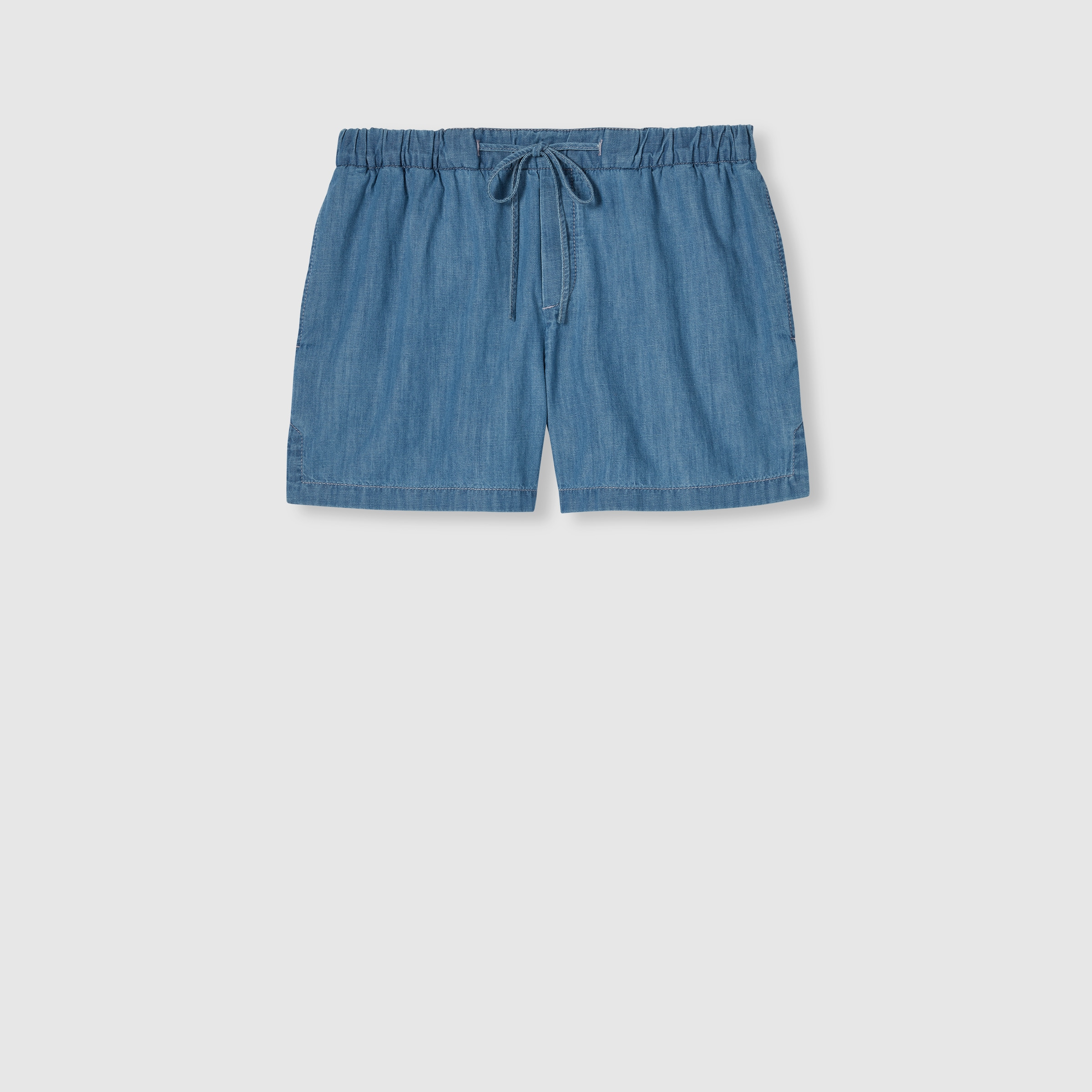 Denim shorts with Horsebit - 1