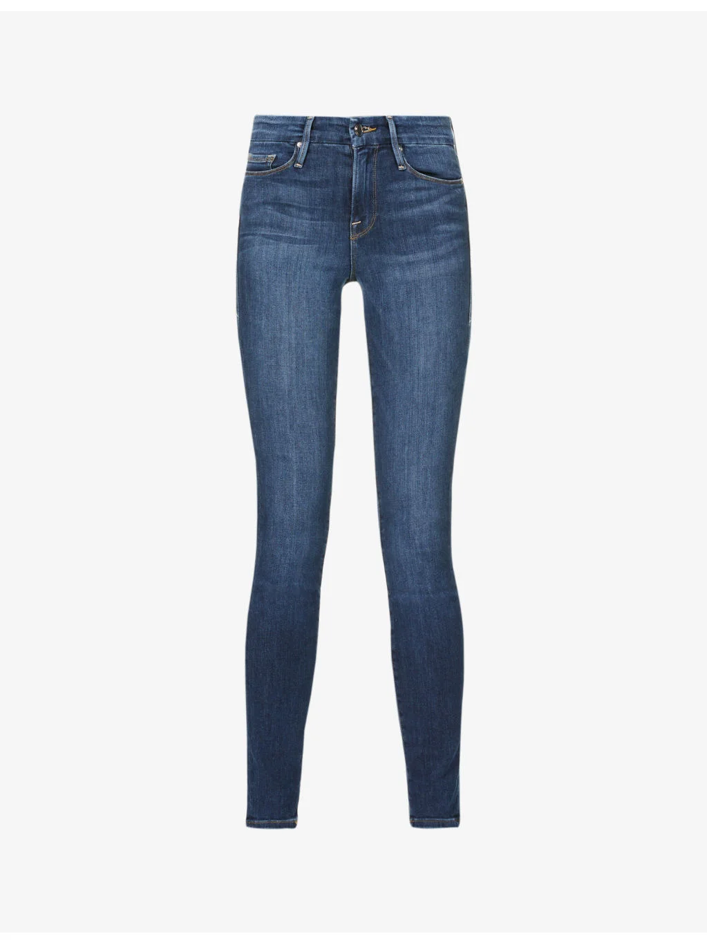 Good Legs skinny high-rise stretch cotton-blend jeans - 1