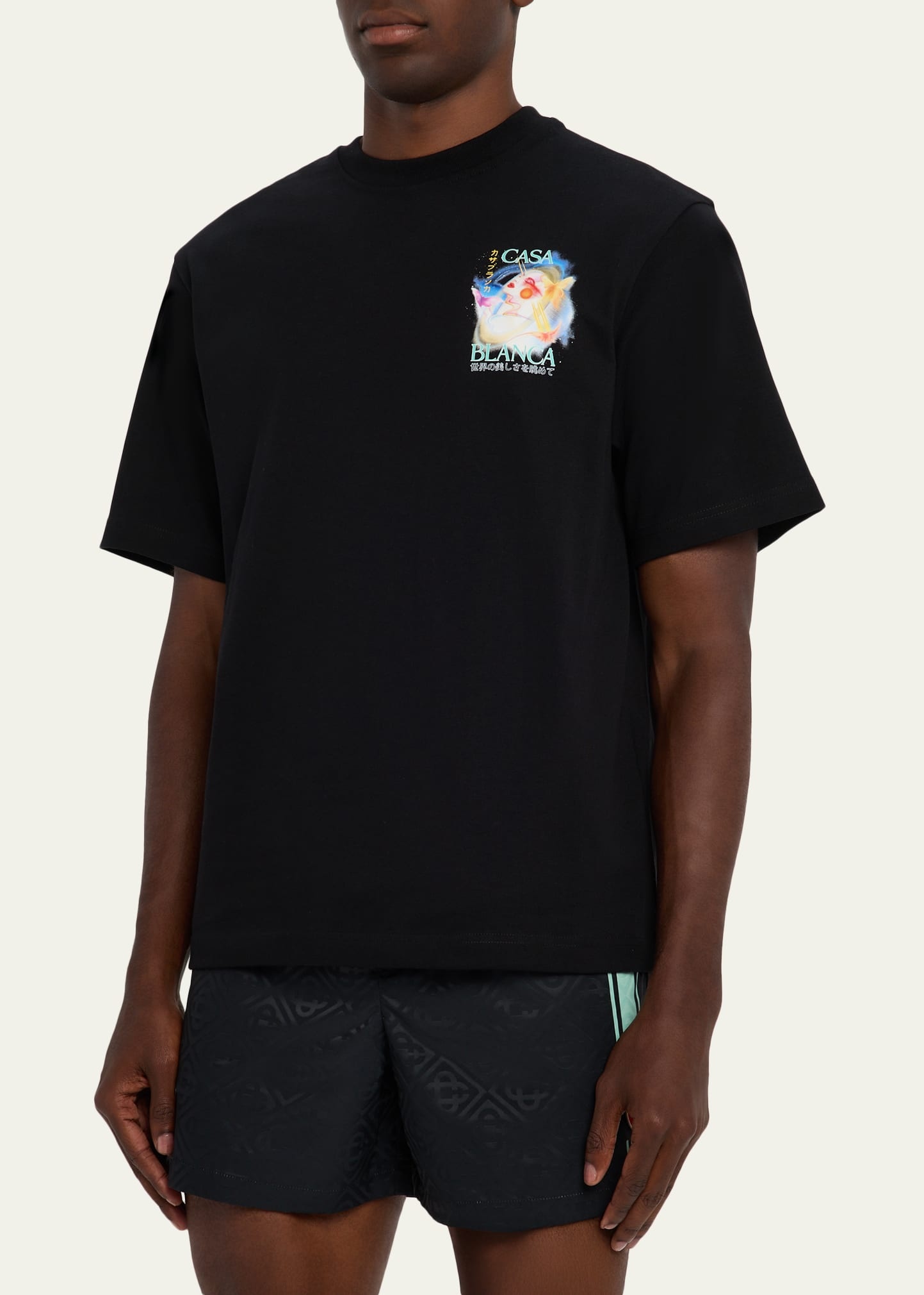 Men's Galactic Connection Oversized Graphic T-Shirt - 4