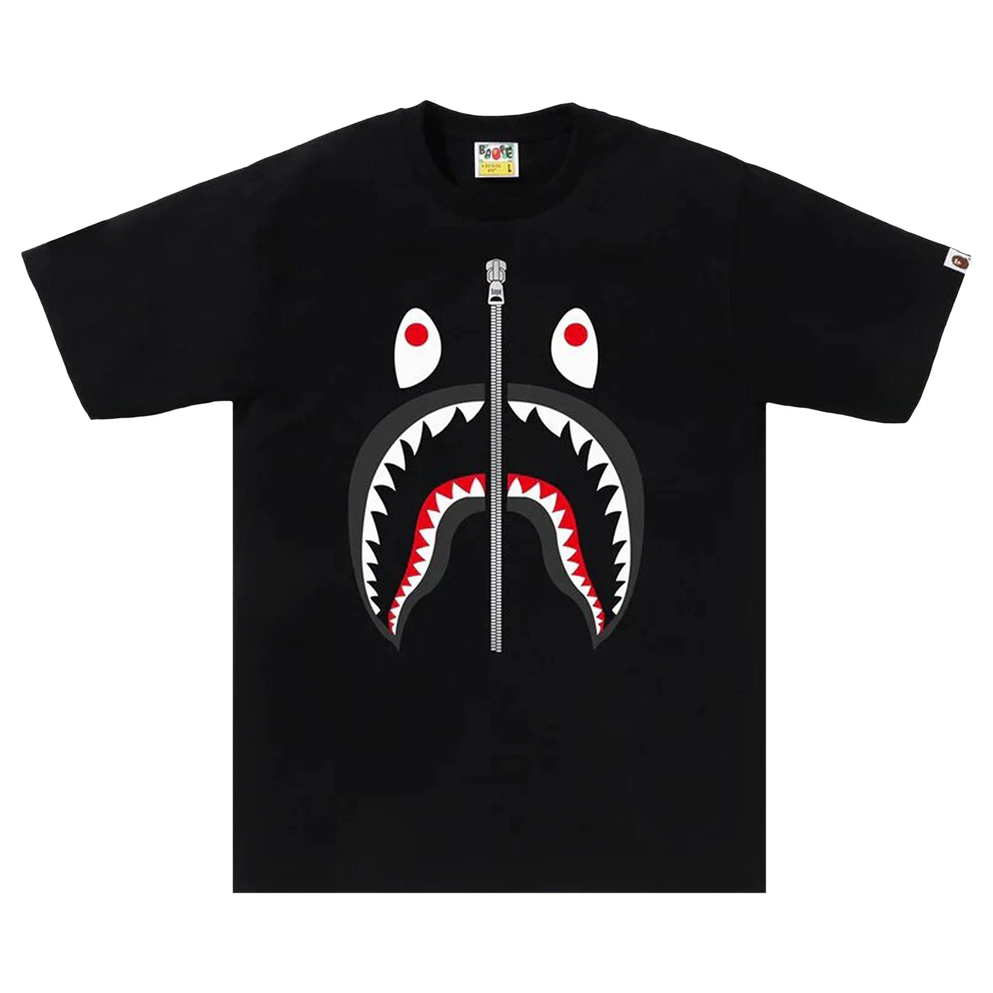 BAPE Shark Tee 'Black' - 1