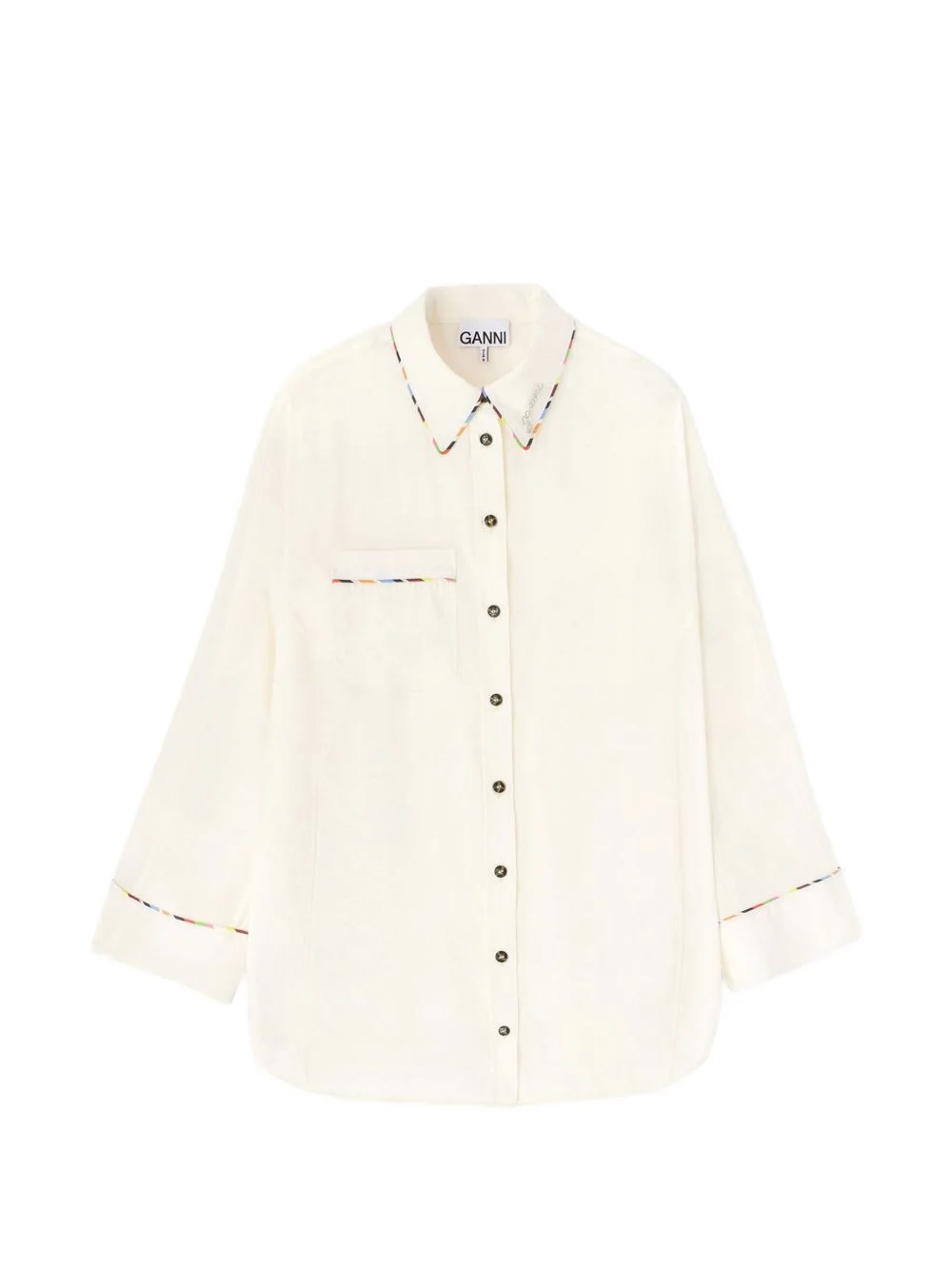 buttoned pocket shirt - 1