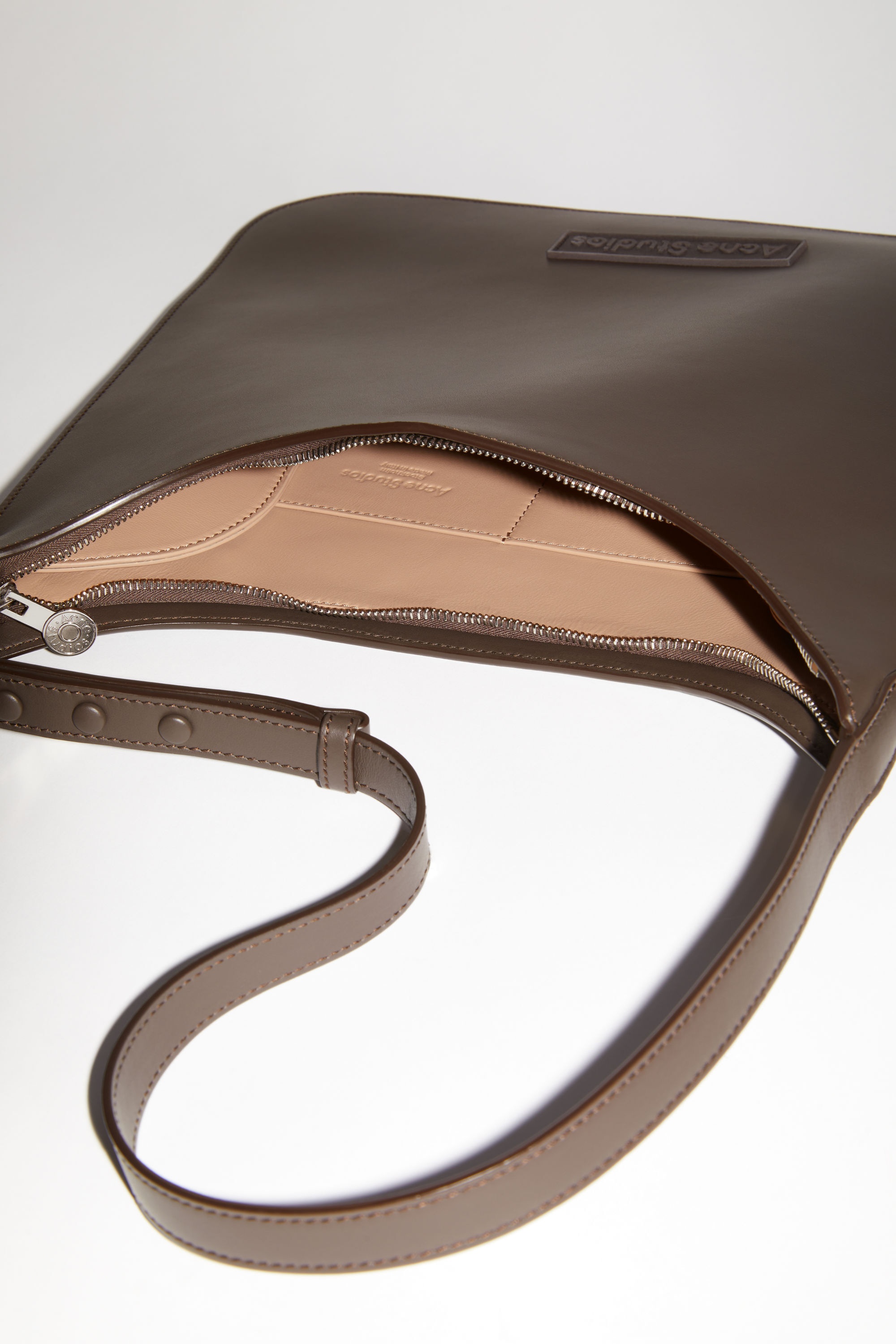Platt shoulder bag - Coffee brown - 7