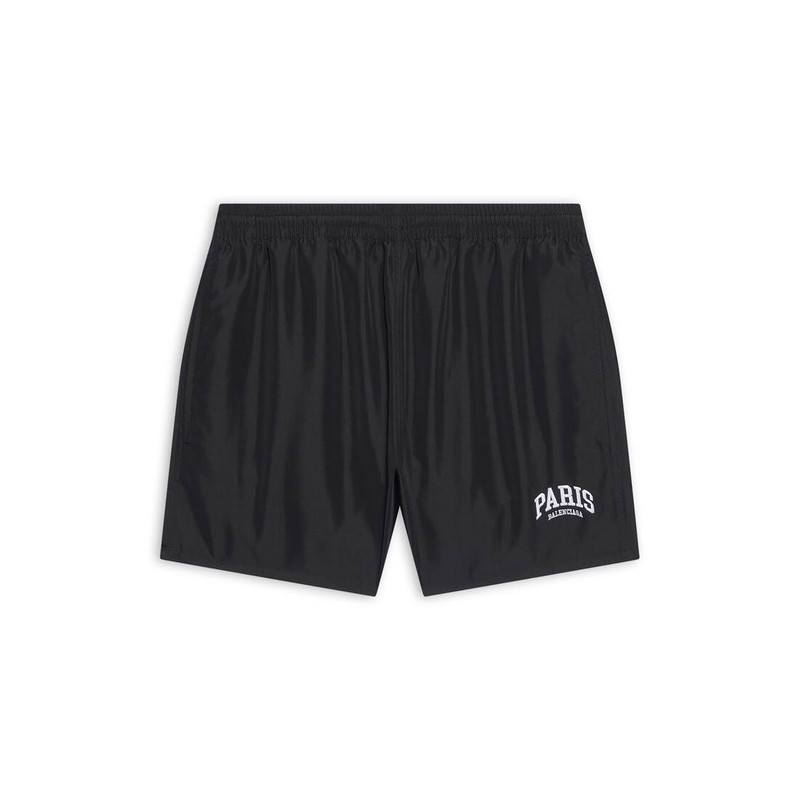 Men's Cities Paris Swim Shorts in Black 1