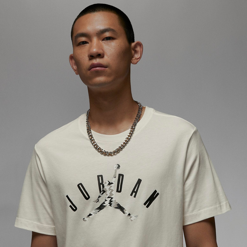 Jordan Air Jordan Jumpman Logo T-Shirt 'White' FB7366-133 outlook