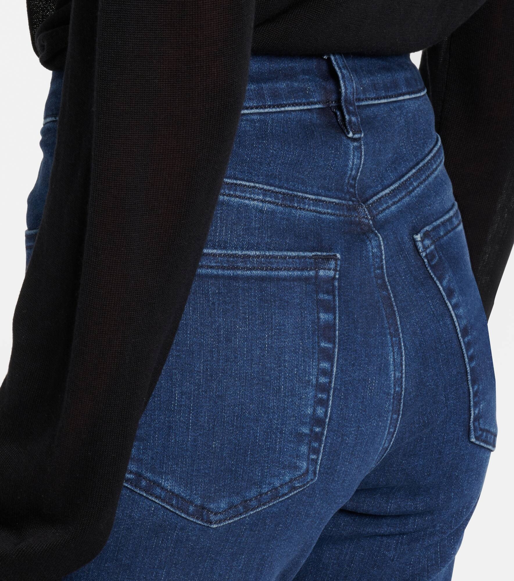 Reboot Crop high-rise bootcut jeans - 5