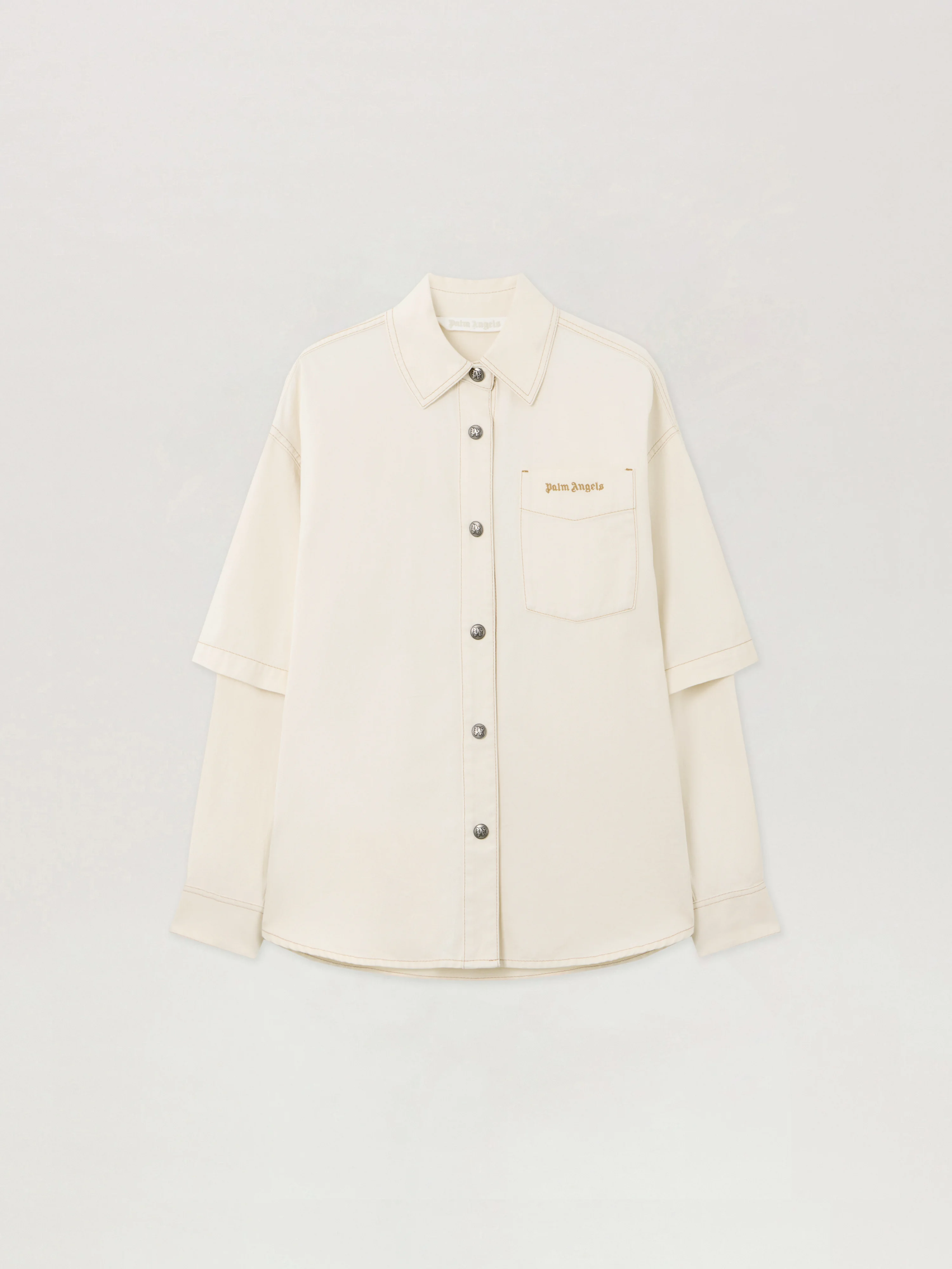 Hybrid Denim Overshirt - 1