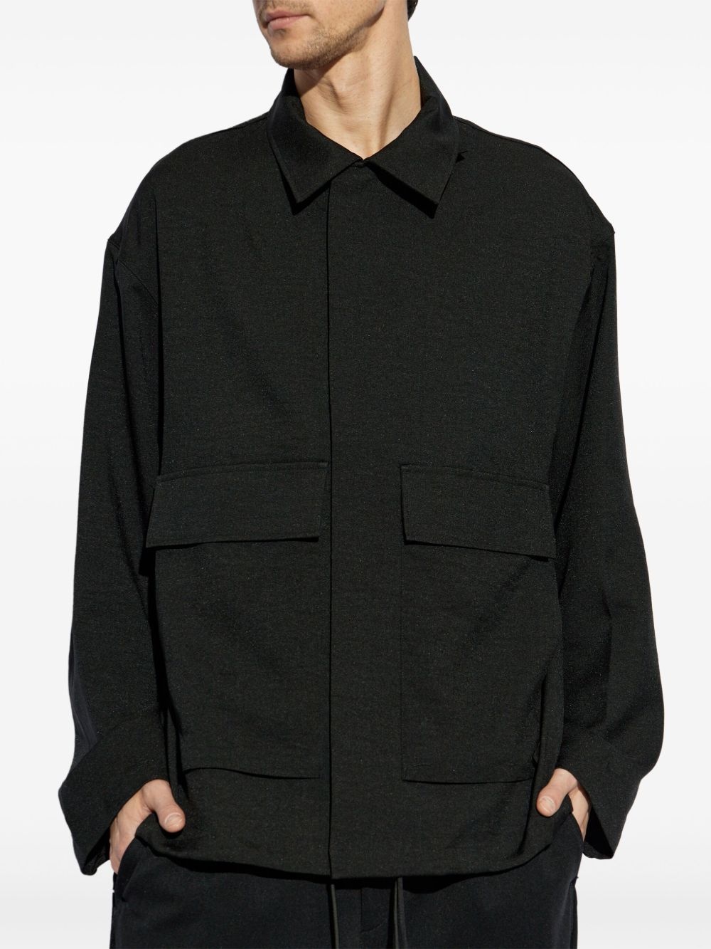 appliqué jacket - 3