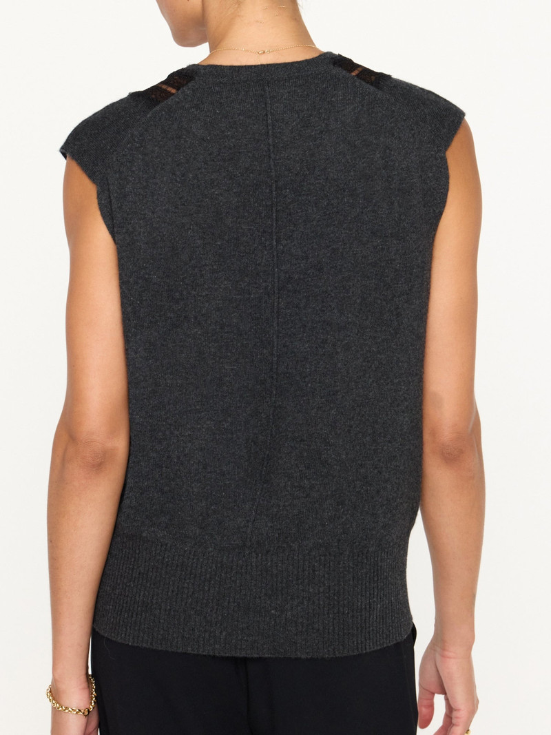 The Isla Lace V Neck Vest 5
