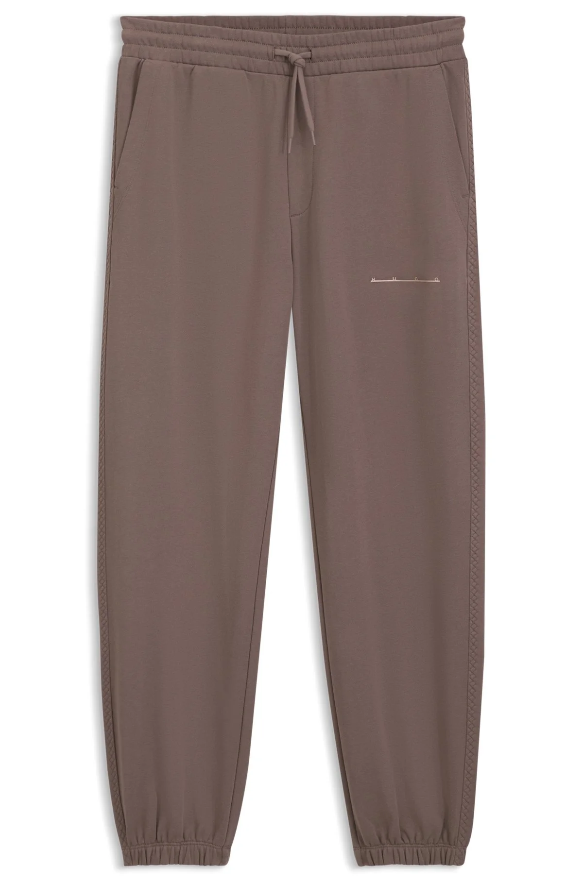 RELAXED-FIT COTTON PANTS WITH STREETWEAR LOGO - 1