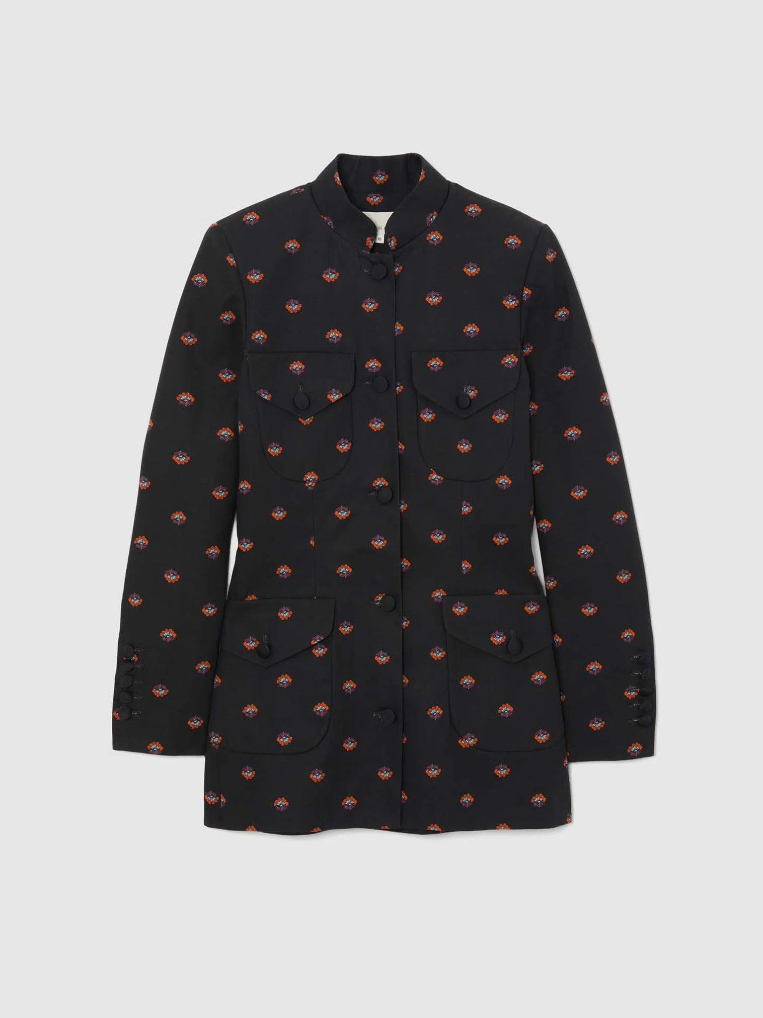 FLORAL PRINT RAJA SIGNATURE JACKET - 1