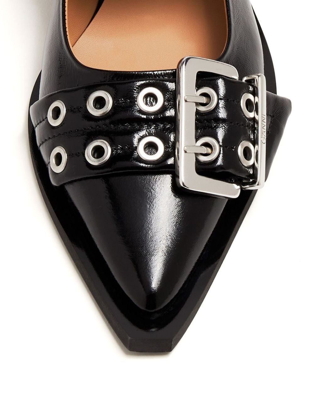 buckle ballet pumps - 4