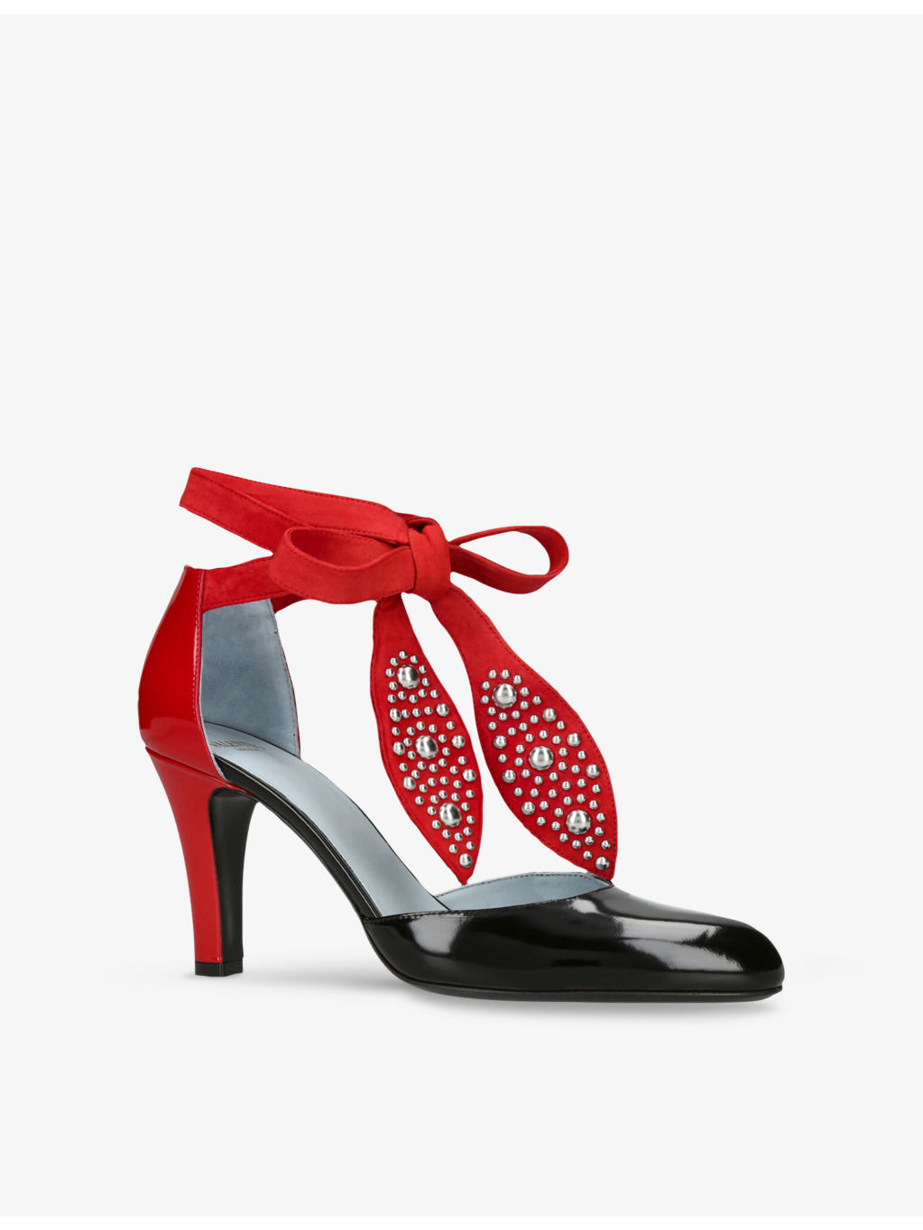 FolieFoliage Dorsay 85 Leather Heeled Sandals - 3